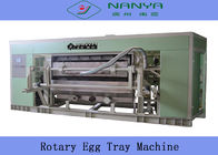 Eco moldou a máquina da bandeja do ovo do papel de polpa com 6 camadas do secador 220 V - 450 V
