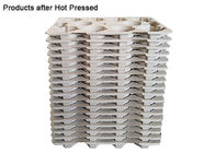 Quente - pressionando dando forma à máquina de molde da celulose para bandejas industriais da embalagem