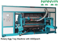 Máquina de fatura de caixa giratória automática da bandeja do ovo/ovo polpa a rendimento elevado moldada