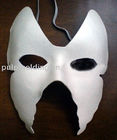 Polpa feita sob encomenda máscara moldada dos produtos DIY para a decoração do traje do partido