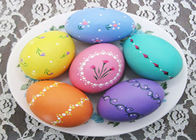 ovos da páscoa moldados deabsorção da celulose para o presente da decoração da Páscoa