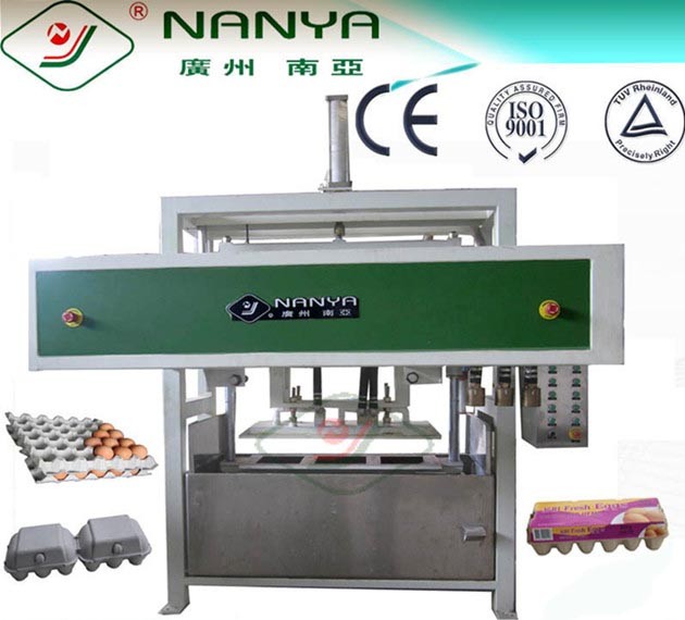 Máquina 2000Pcs/H da bandeja da polpa da papelada, máquina profissional da fabricação da bandeja do ovo