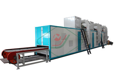 Linha de produção lisa secador do molde da celulose do transporte/linha de secagem múltipla