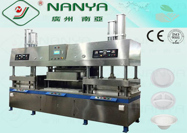 Máquina de factura de placa de papel moldando do equipamento da polpa da cana-de-açúcar biodegradável