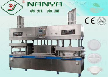 Bagaço descartável da máquina de factura de placa de papel dos utensílios de mesa da cana-de-açúcar