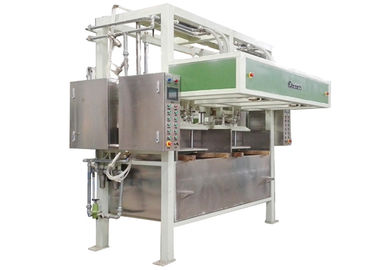 Automatizado completamente reciprocando a máquina de factura de caixa do ovo com linha de secagem de 6 camadas