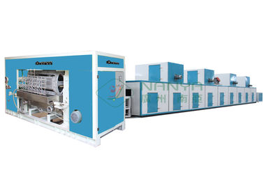 Máquina de papel recicl automatização da bandeja do ovo para a produção do suporte de copo