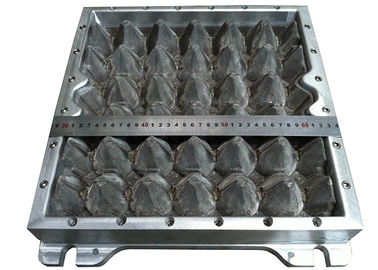 Moldes de papel do alumínio da caixa de ovo dos dados da bandeja do ovo das cavidades do plástico 30 com CNC