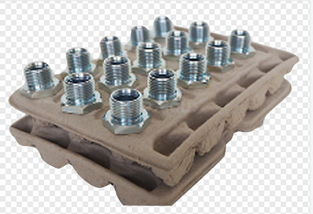 600pcs/bandeja moldando do fruto da máquina polpa de H/uso médico da bandeja