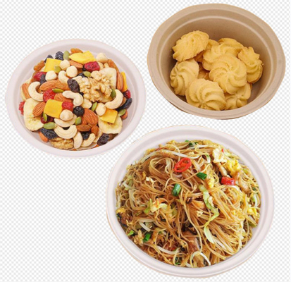 Utensílios de mesa da celulose de empacotamento de alimento que fazem a máquina que apara livre seco no molde