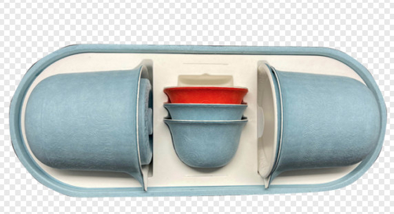 Máquina de molde da celulose de Thermoforming para produtos moldados da polpa da categoria multa superior