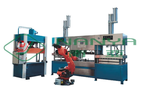 Máquina de moldagem totalmente automática de pasta de cana de açúcar com grande capacidade 6000pcs/h