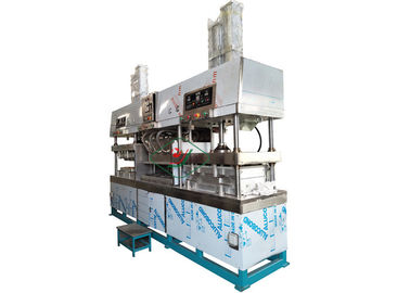 Reduza a polpa a linha de produção dos utensílios de mesa de Thermoforming/a máquina de molde da placa fibra de Bgasse