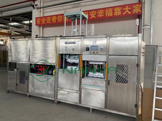 Máquina de laboratório para testes de produtos moldados de polpa de papel/Máquina de teste para produtos de polpa