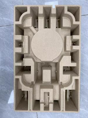Auto máquina de molde reciprocando da polpa de /Turnover para o pacote de Industrail/potenciômetro de flor