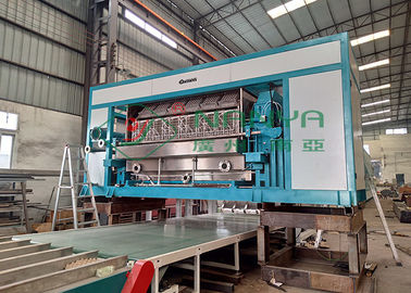Linha de produção da caixa do ovo da bandeja do equipamento/ovo do molde da polpa da grande capacidade