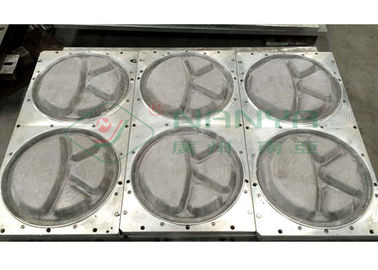 O trabalho feito com ferramentas de alumínio dos moldes da polpa do CNC morre para a placa/bacia com elevada precisão