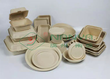 Auto utensílios de mesa Eco-amigáveis da fibra do bagaço do braço do robô que fazem a maquinaria