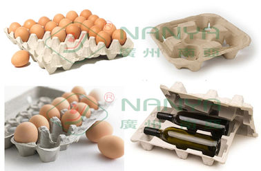 Egg a máquina moldando CE semiautomático 800Pcs aprovado/H da polpa da bandeja