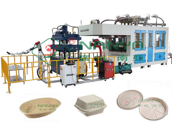 equipamento biodegradável 40 Ton Pressure dos utensílios de mesa do molde da polpa 300Kg/H