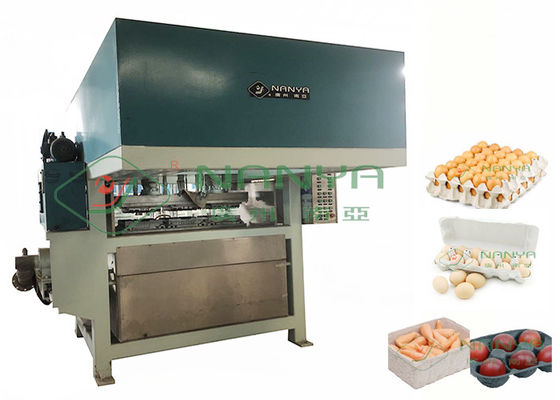 linha de Tray Making Machine Pulp Molded da caixa do ovo do papel 2200Pcs/H/ovo