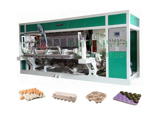 bandeja giratória automática do ovo de 6000 pcs/hr/equipamento moldando caixa de ovo