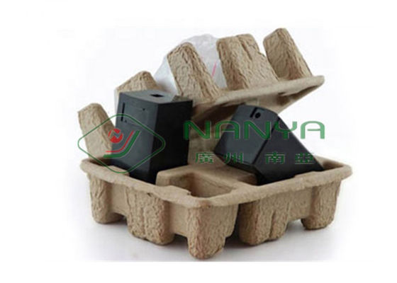 Máquina de recicl semi automática da bandeja da polpa com secagem de Sun/1200pcs/H