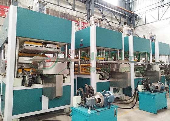 O fone de ouvido que empacota 150kg/h moldou a máquina Thermoforming da polpa