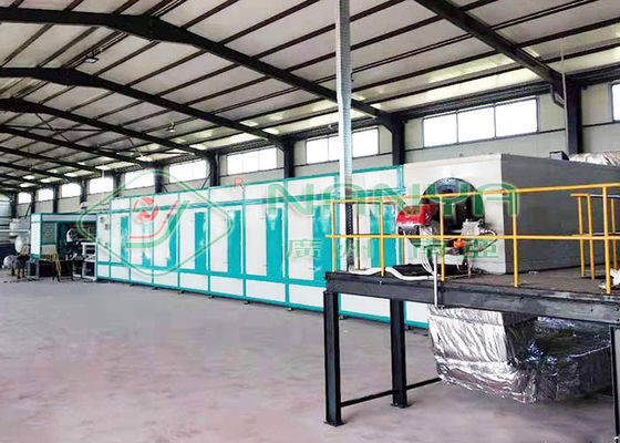 Linha de produção lisa secador do molde da polpa do transporte/linha de secagem