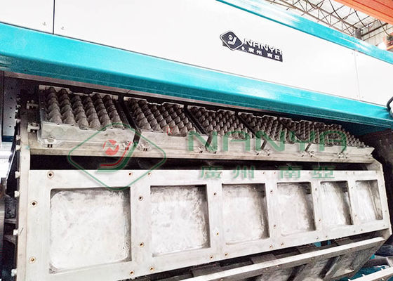 Operador da pessoa de Tray Making Machine 6 do ovo do LPG 6000Pcs/H
