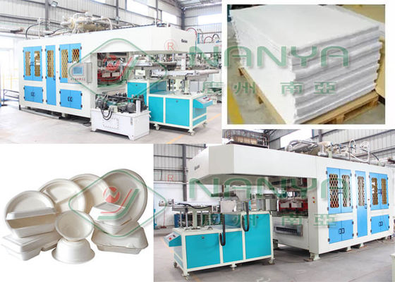 Máquina de molde da polpa do recipiente 120kw 1800pcs/H da caixa do alimento
