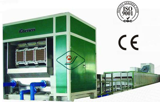 Equipamento de formação giratório automatizado automático do molde da polpa para a caixa do ovo