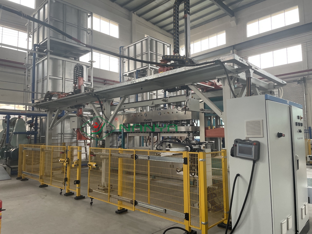 Máquina de fabricação de copos de papel moldeados de celulose descartável e de facas de colher de garfo 1100*800mm
