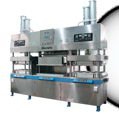 Máquina de moldagem de servo-acionamento totalmente automática de celulose de cana de açúcar com grande capacidade 6000pcs/h