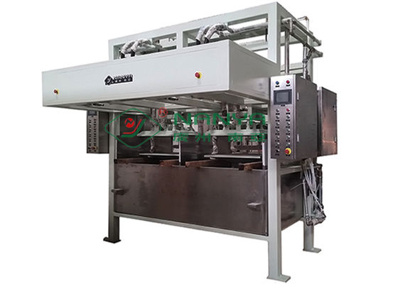 Máquina de molde automática controlada da polpa do PLC para o pacote industrial reciclável