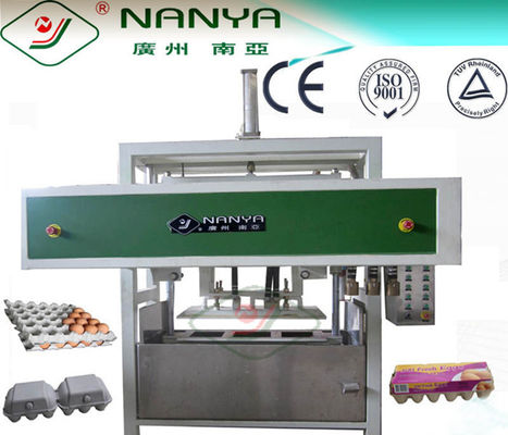 Máquina automática de fazer bandejas de papel de cartão de ovo 1800pcs / h