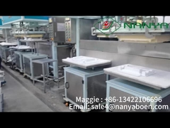 Fabricação de embalagens industriais de ponta/ Máquina manual de embalagem industrial de ponta