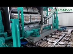 Linha de produção de bandejas de ovos totalmente automática / Máquina de fabricação de bandejas de ovos de polpa de papel