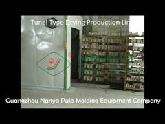 Linha de produção de secagem de celulose tipo túnel