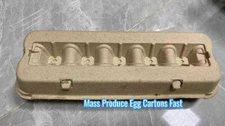 Máquina de moldagem de celulose totalmente automática para caixa de ovos/máquina de caixa de ovos/caixa de ovos de celulose