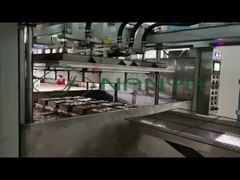 Máquina semi-automática para embalagens industriais moldadas em polpa/ Máquina para embalagens industriais de fibra de polpa